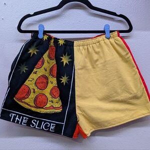 Unisex Pizza Tarot Shorts - Handmade & one of a kind!